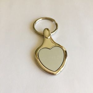 Judith Jack Silver Heart Keyring